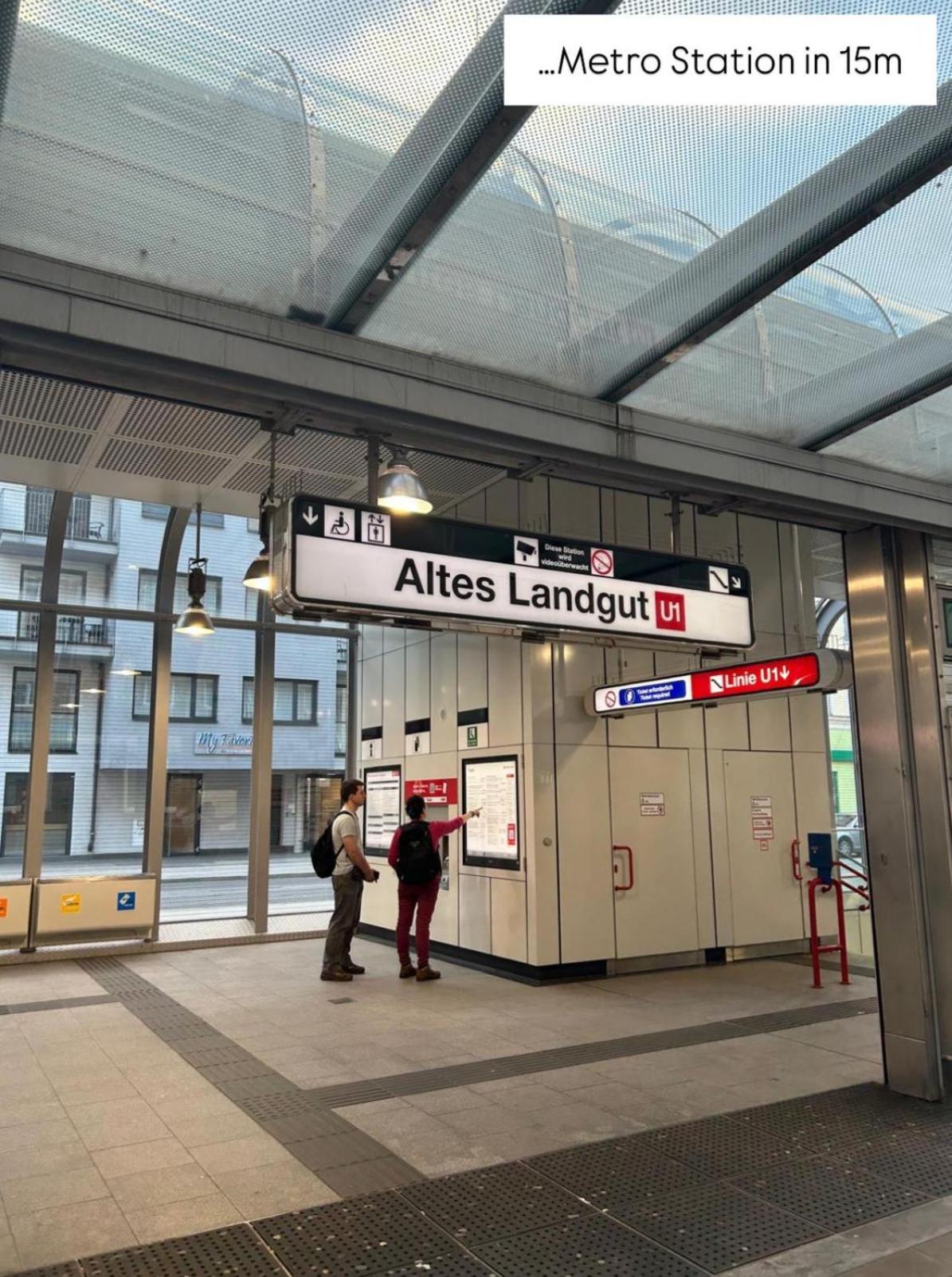 Favorit-rooms Direkt Metro-u1 Connection To Centralstation And City-center Albergue